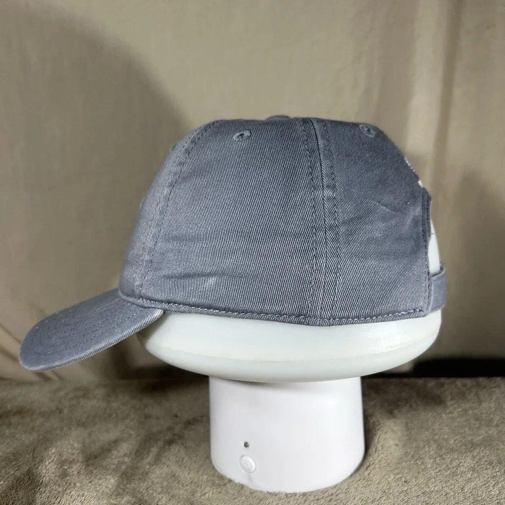 Adidas Originals Trefoil Relaxed Dad Hat Slate Grey Washed Strapback Cap